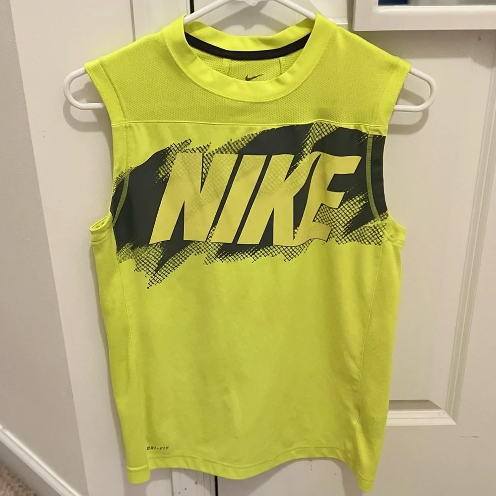 3/$19 Nike neon sleeveless athletic muscle tank top